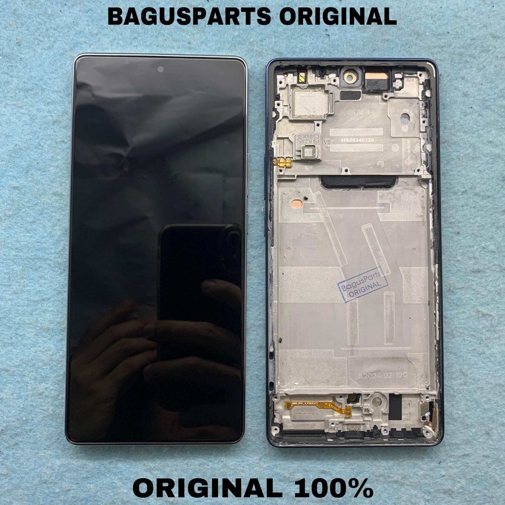 LCD TS TOUCHSCREEN FULLSET FRAME INFINIX NOTE 40 X6853 ORIGINAL COPOTAN