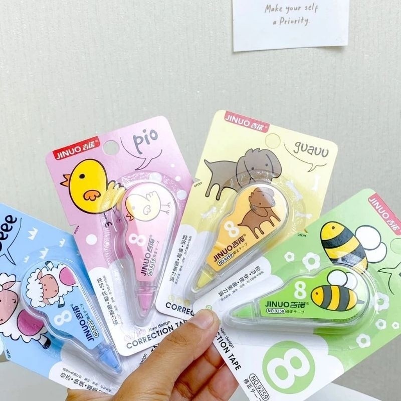

ALGAN25 TIPE-X KARAKTER LUCU PANJANG ROLL 8M PENGHAPUS PULPEN ALAT TULIS SEKOLAH KANTOR CORRECTION TAPE STUDENT TIPEX GITABE