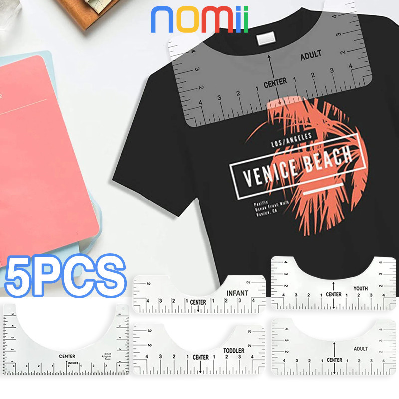 

Isi 5 T-Shirt Ruler Guide Alat Penggaris Penjajajaran Kaos Untuk Desain Tengah
