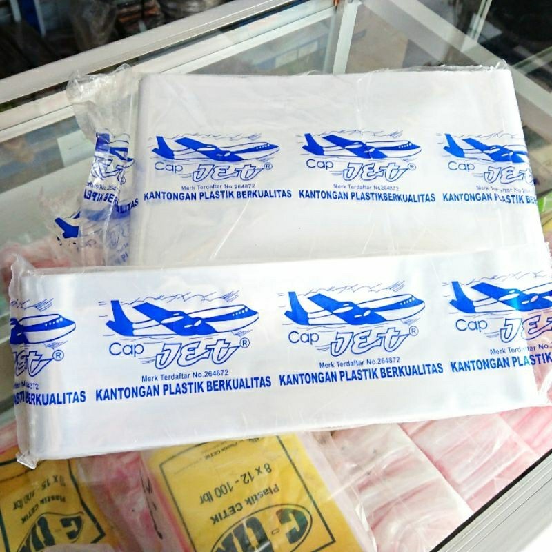 Plastik bening roll Kantong Plastik Meteran Bening Tebal Berkualitas Roll Jet