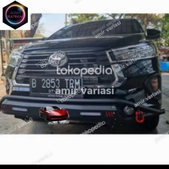 Towing tanduk depan ARB Cobra Innova Reborn 2016-2021 pengaman bemper - depan