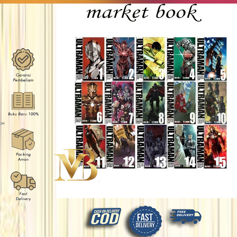 Komik manga Ultraman, Vol.1-16 (English) - MangaToon