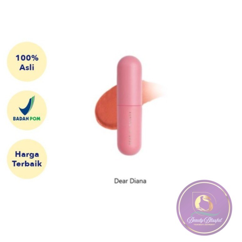 Dear Me Beauty Velvet Lip Tint - Dear Diana (Soft Nude Pink) [BB]
