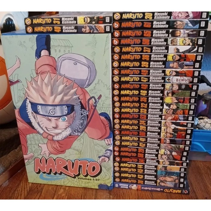 Naruto full series komik english vol 1-72