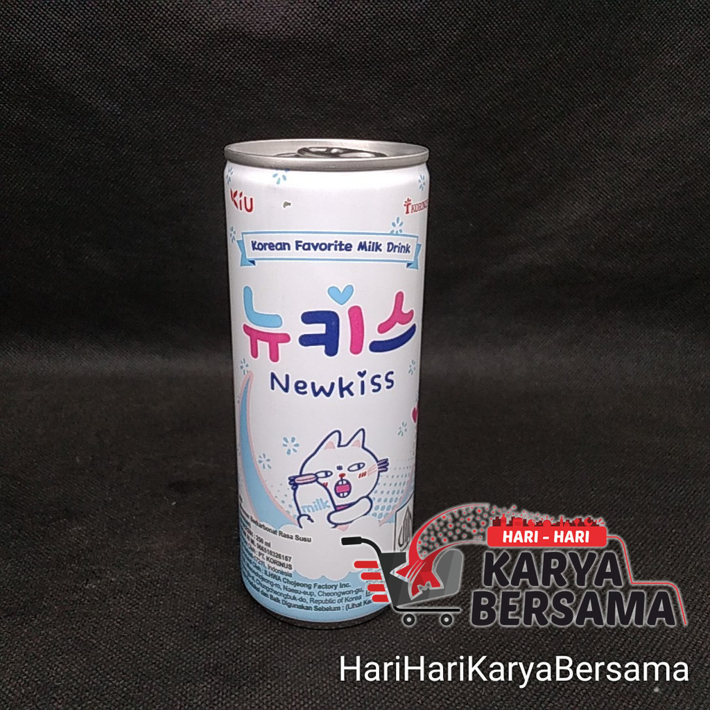 

KIU MINUMAN NEW KISS KOREAN FAVORITE MILK DRINK 250ML