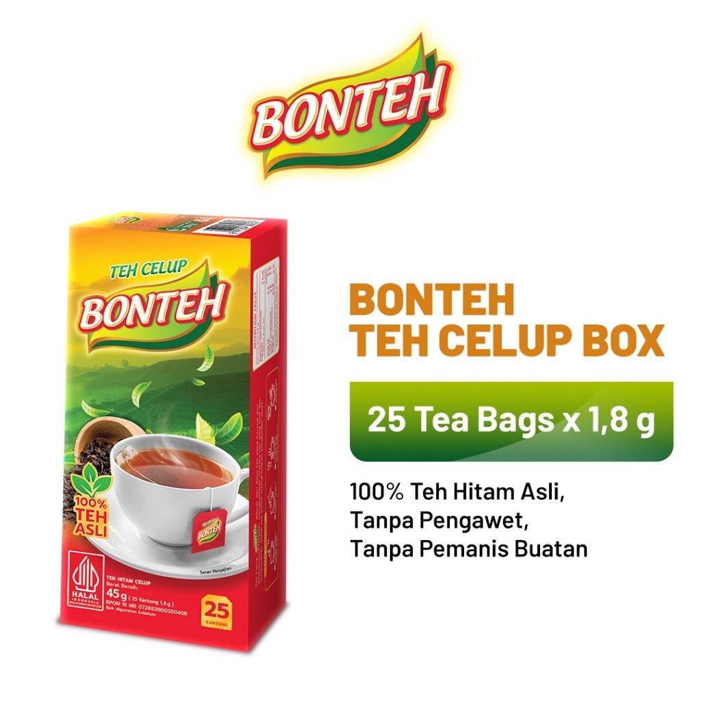 

Bonteh Teh Celup Box (25 x 1.8 gr)