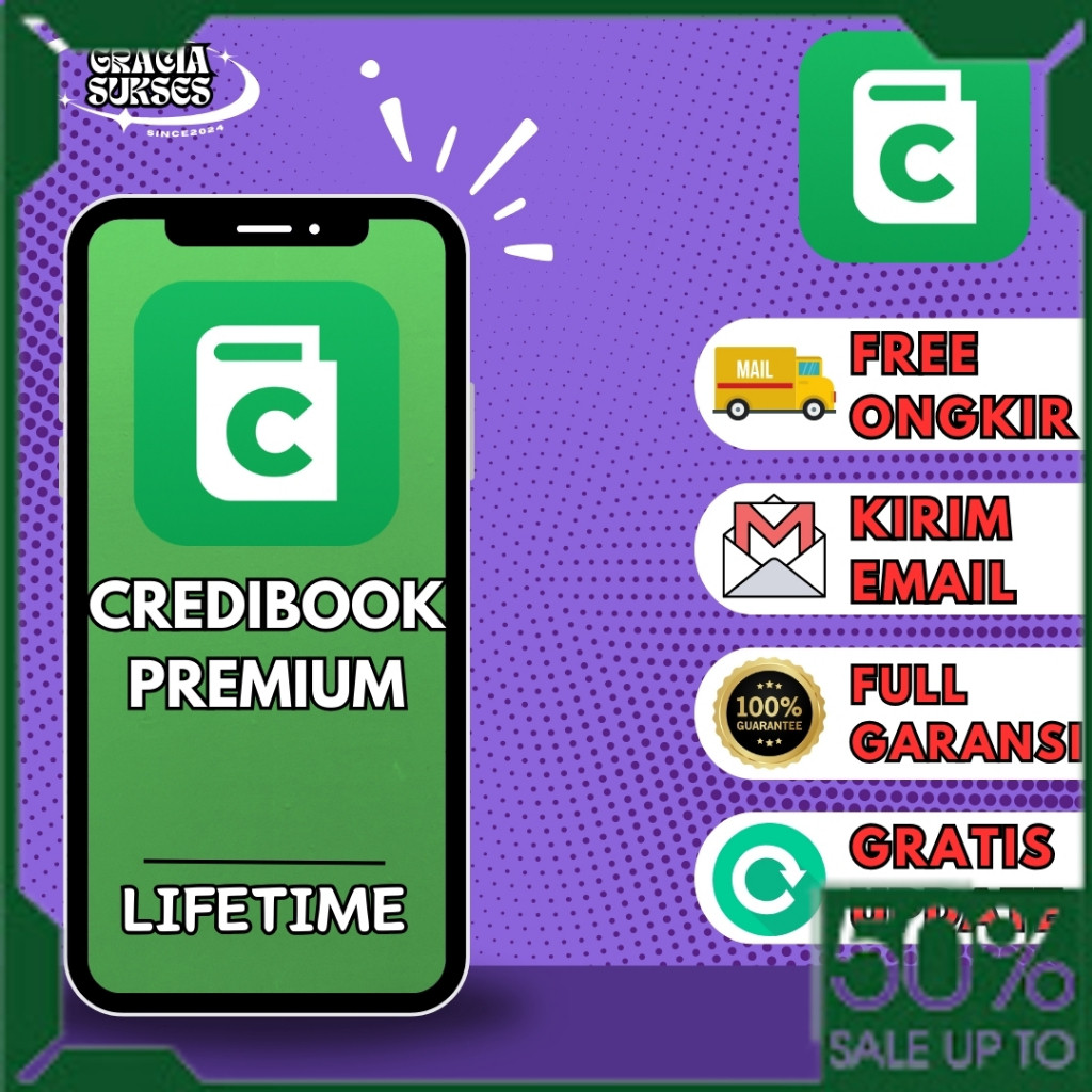 

Beli 2 Gratis 1 CrediBook Pro Premium Lifetime Bergaransi Selamanya