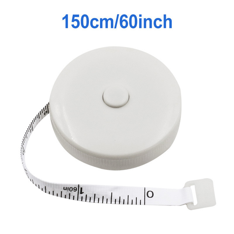 

150cm 60" Portable Retractable Sewing Tailor Ruler Tape Measures Height Children Ruler Centimeter Inch Roll Tape Measuring Tool