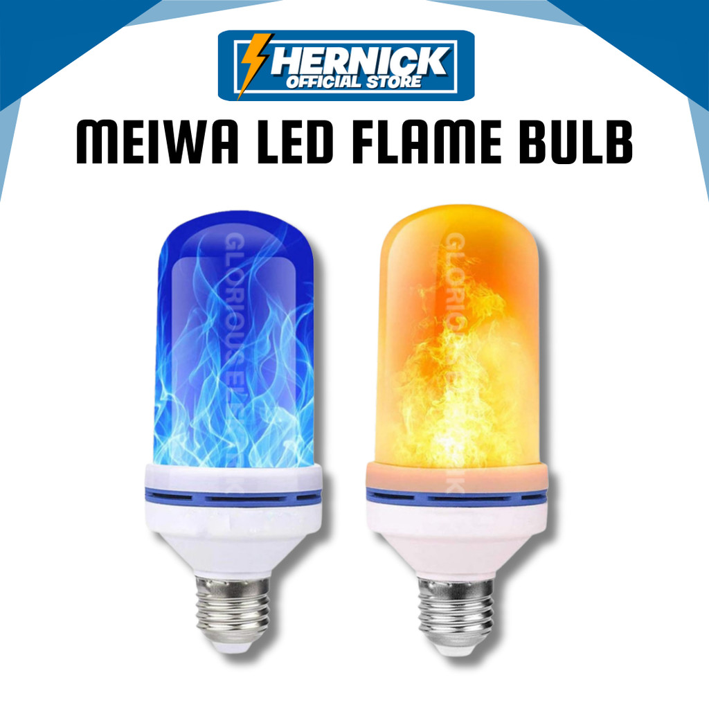 lampu api led e27 besar/bohlam obor led e27-autolux-Flame effect 3in1 / Lampu Bohlam Api Led Flame B