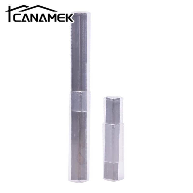 

2pcs 4"/8" Stainless Steel Cutters Blades Polymer Pottery Clay Cutting Tools Set