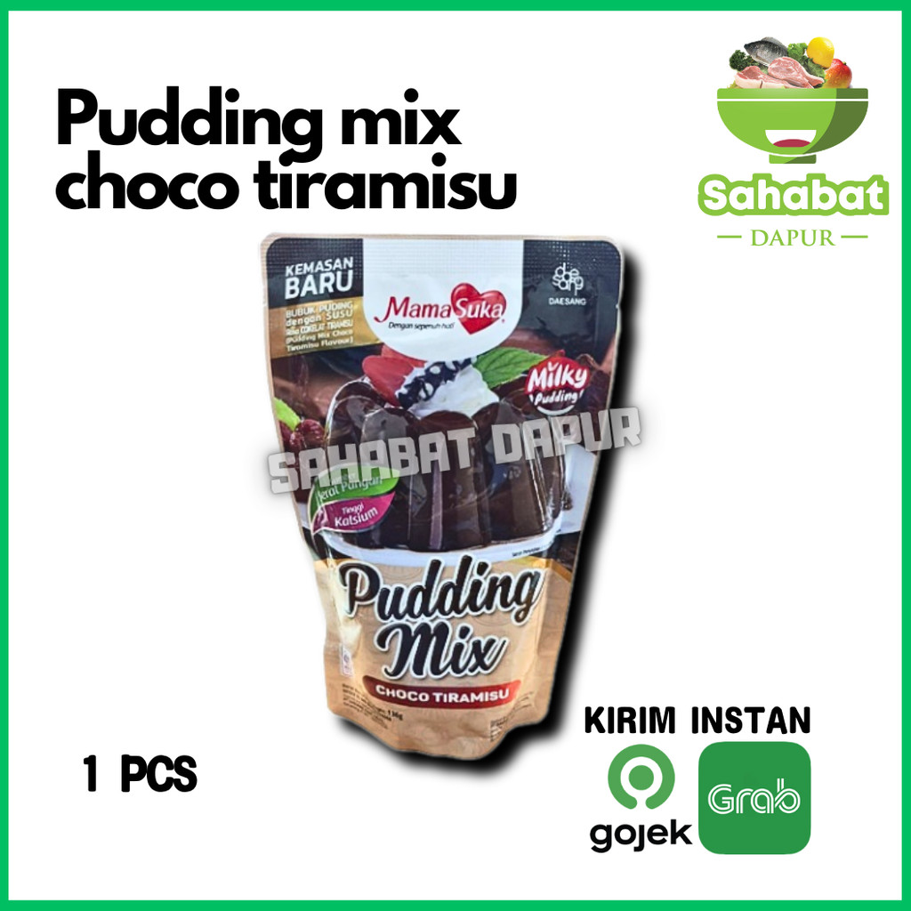 

MamaSuka Pudding Mix Choco Tiramisu - Sahabatdapur