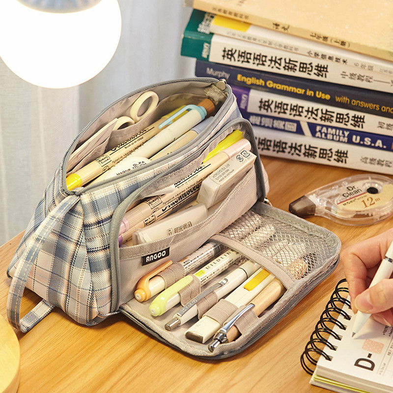 

Lovely Pencil Case Kawaii Large Capacity Pencilcase School Pen Case Portable Pencil Bag Pencils Pouch School Pen Box Stationery