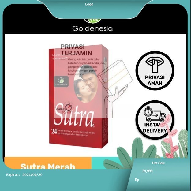 terlaris (BISA COD) aksesoris Sutra Merah isi 24 pcs