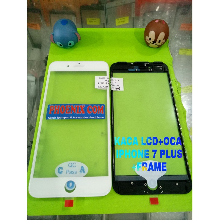 KACA LCD+OCA IPHONE 7 PLUS/KACA TOUCHSREEN IPHONE 7 PLUS+FRAME+OCA