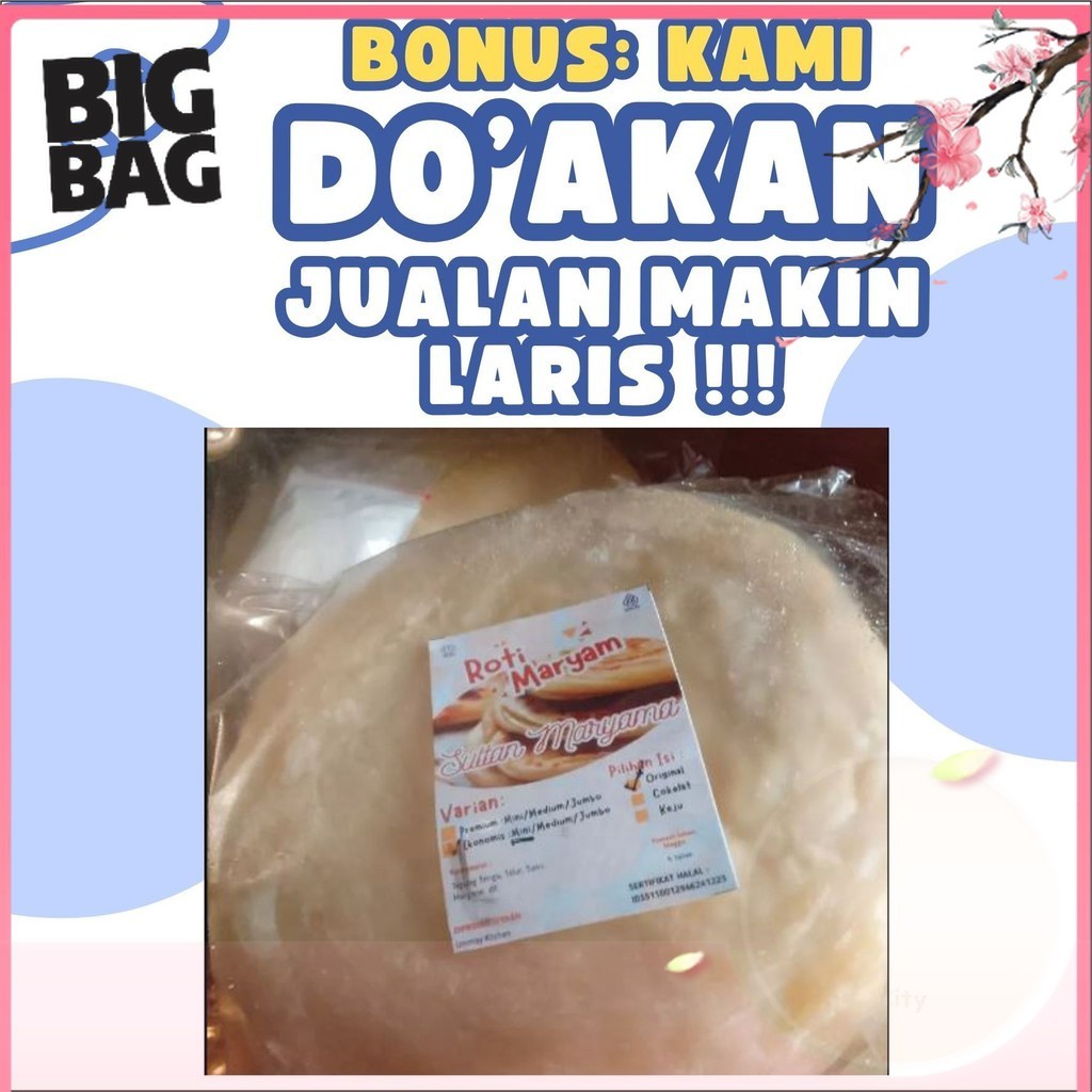 BIGPRINT - Label Sticker Produk Keripik Sticker Jualan Label Kemasan Gratis Desain