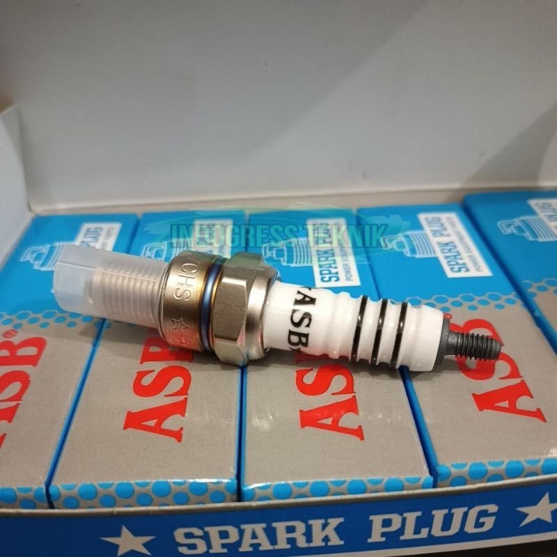 BUSI MOTOR HONDA SUPRA / GRAND / ASTREA MERK ASB SPARK PLUG AB7CHS
