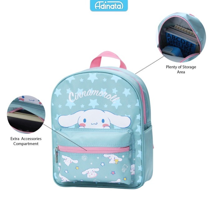 Cinnamoroll Cute Backpack S - Adinata / Tas Ransel / Ransel Karakter