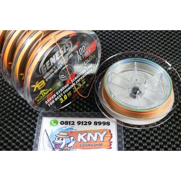 Benang Pancing Duraking Genesis PE 3 - 20.4 kg senar mancing IDOLA