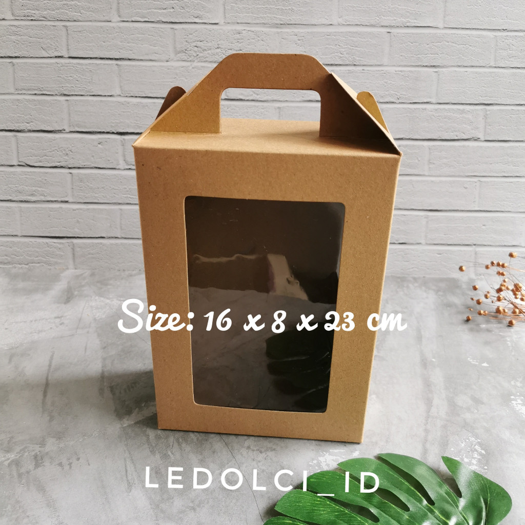 

(5 PCS) 316238 - BOX KOTAK TINGGI BOX TOPLES GIFT BOX P 16 x L8 x T 23