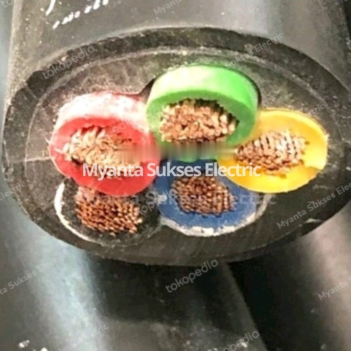 Kabel Listrik Serabut NYYHY 5x16 5x16mm Metal / First Meteran