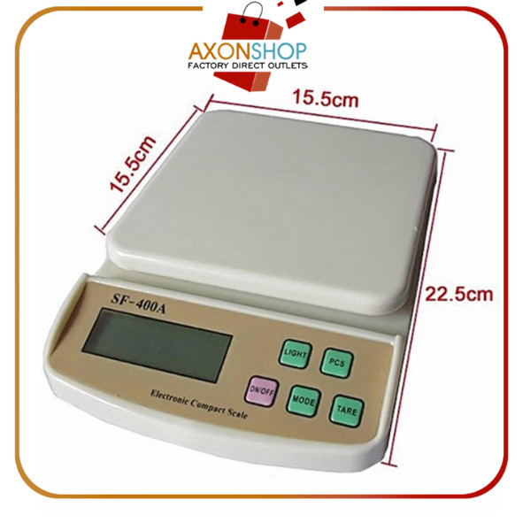 Kitchen Scale Sf-400 A / Sf400A Timbangan Dapur Digital 10Kg Sf-400A