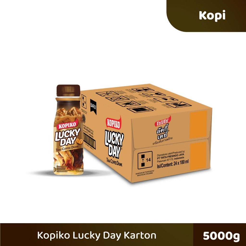 

Kopiko Lucky Day Karton 24 Botol
