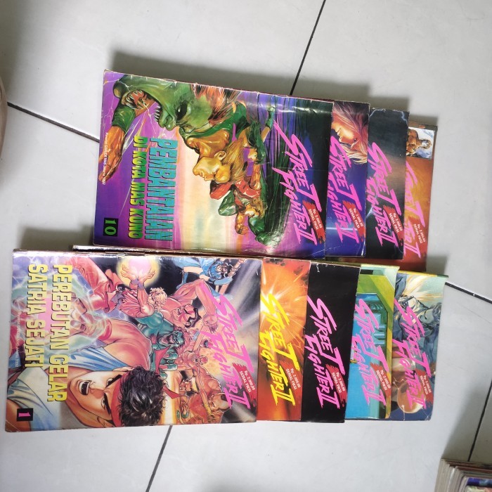 Komik jadul Street Fighter 2