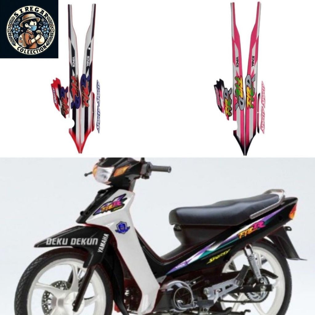 Stiker Striping Yamaha F1ZR 1997 List Body Motor Stiker Standar Yamaha F1ZR 1997 Terbaik