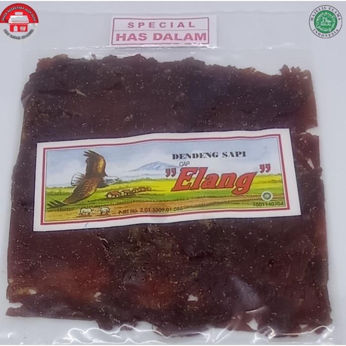

Dendeng Sapi Special Has Dalam Cap Elang Asli Original