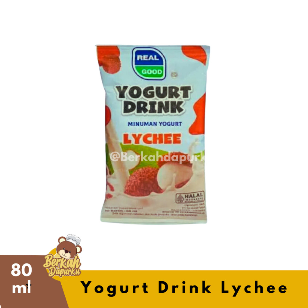 

Real Good Yogurt Drink Lychee 80ml Isi 5pack Termurah