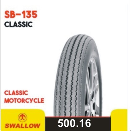 Ban Motor Merk Swallow Biasa Tipe Classic Ukuran 500 Ring 16 Bukan Ban Biasa