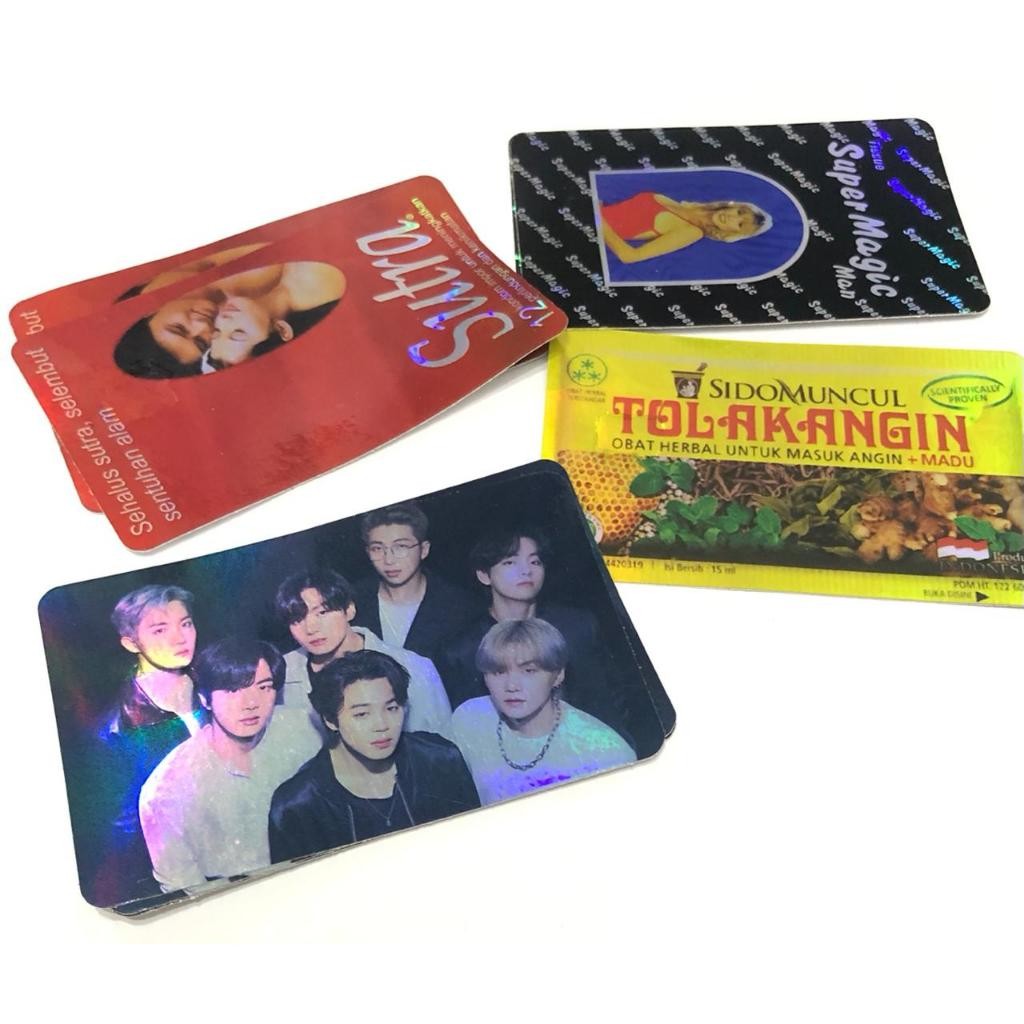 

SALE SKINCARD HOLOGLOSSY REAL PIC
