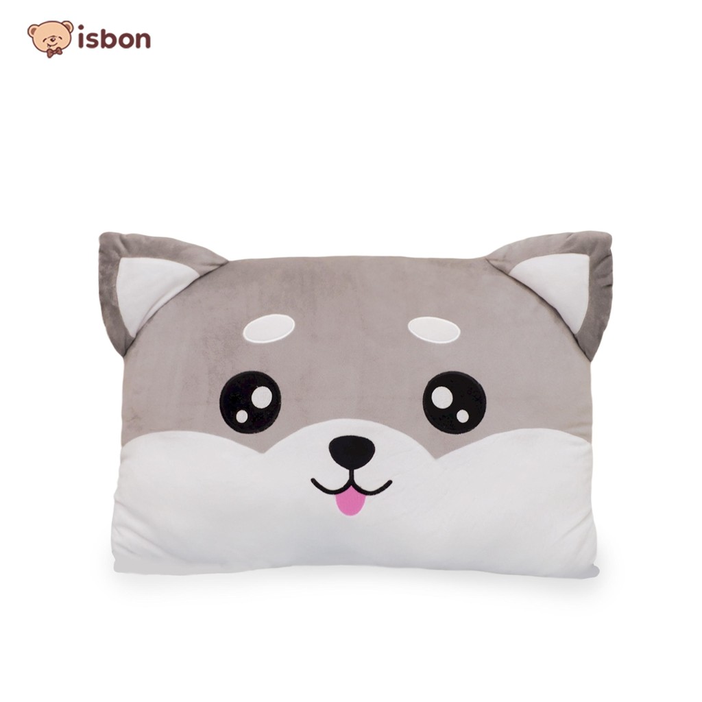 Bantal Tidur Anjing Dog Shiba dan Husky Combi Jumbo ISTANA BONEKA dakron premium polyester dewasa su