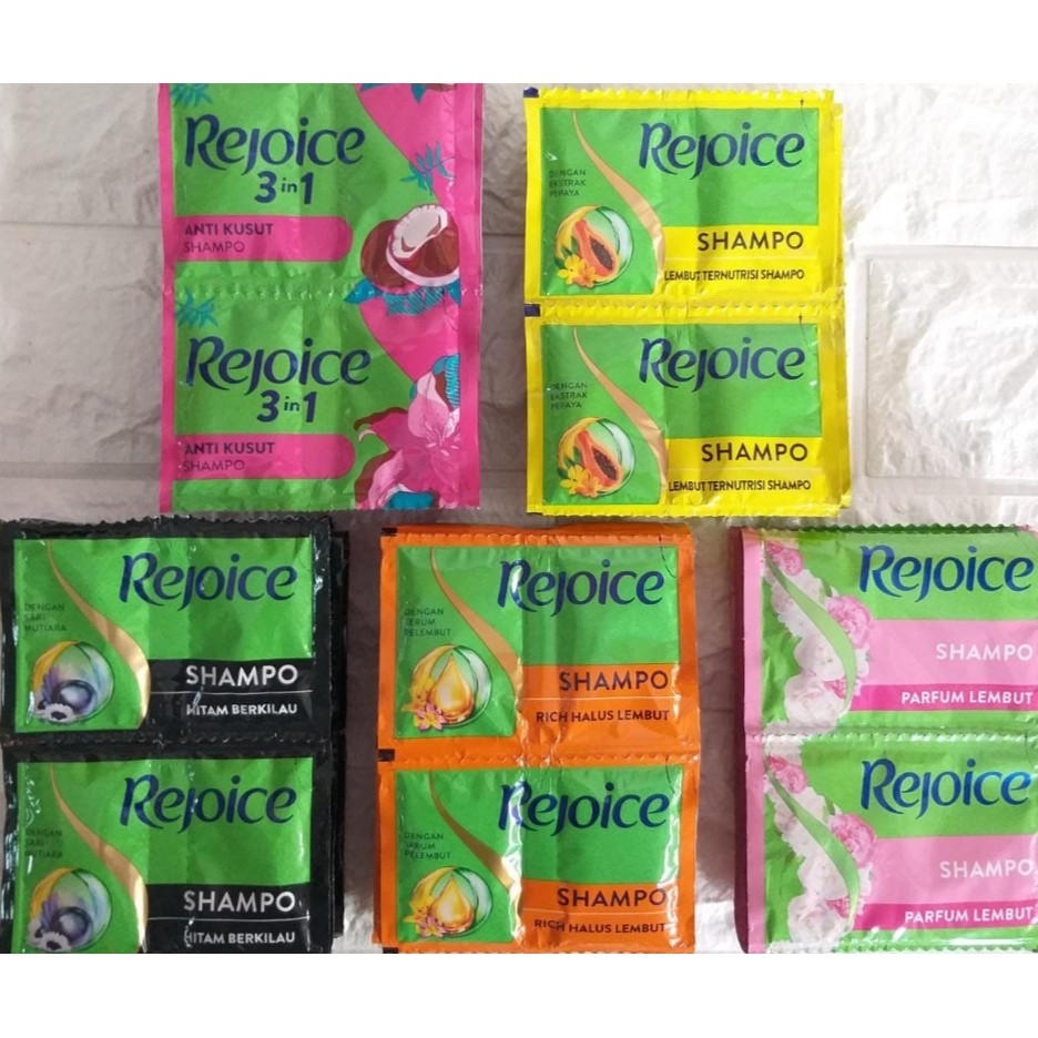 Rejoice 3 In 1 Sachet / Shampo Rambut Rejoice