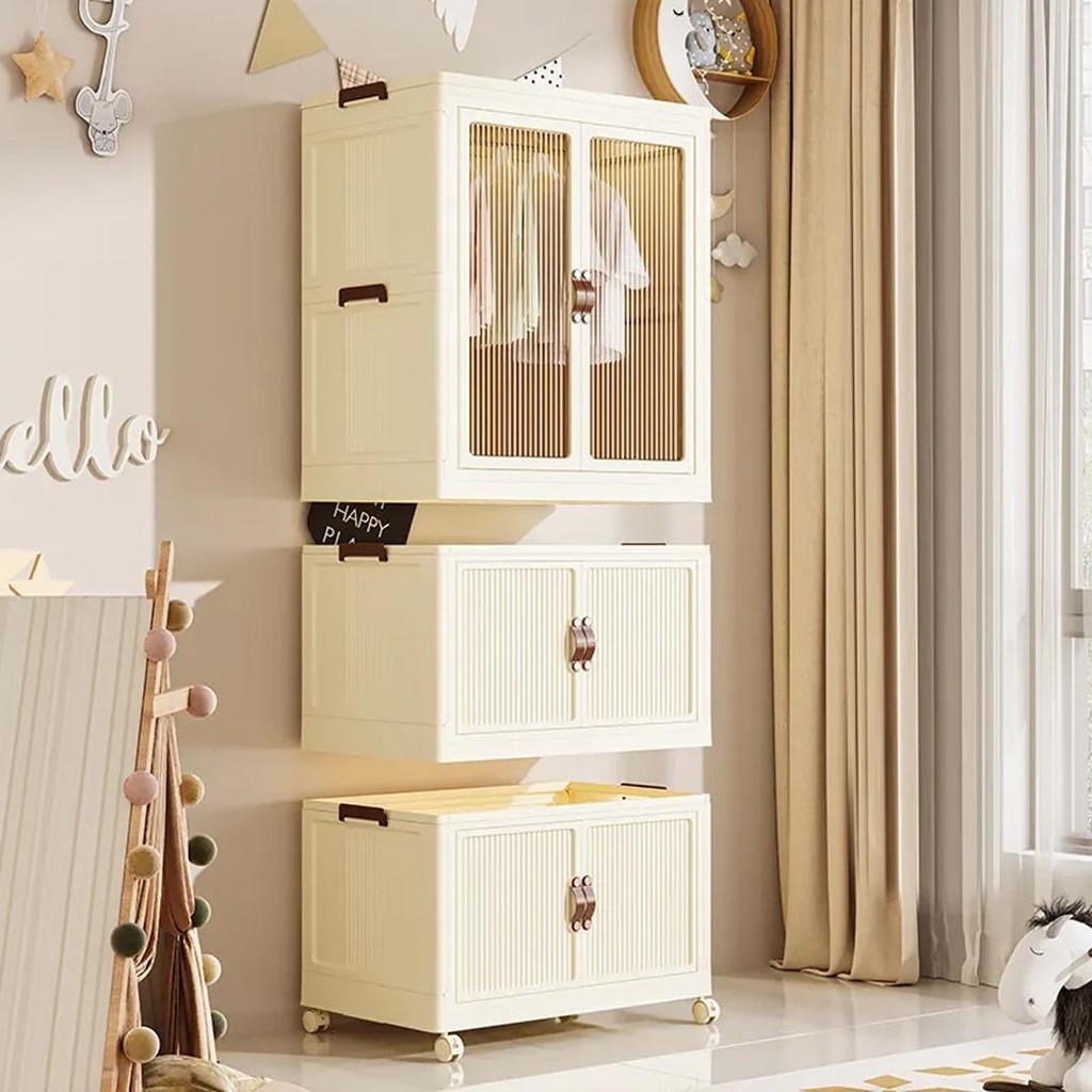 PENTHOUSE - Lemari Pakaian Plastik Lemari Baju Portable Kuat Kokoh Plastik Tebal