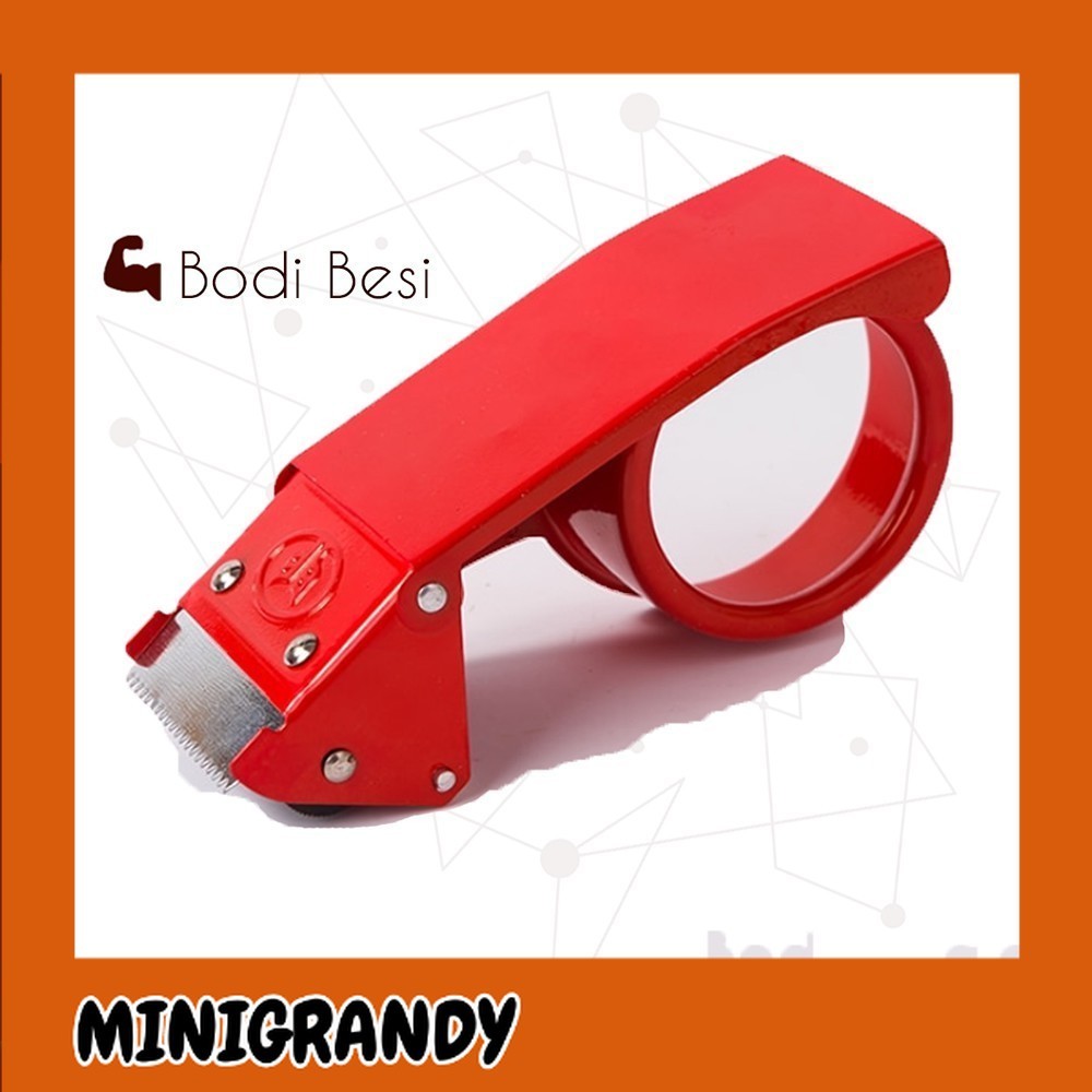 

[PROMO] Dispenser Tape Tempat Pemotong Lakban Bodi Besi Tajam MURAH