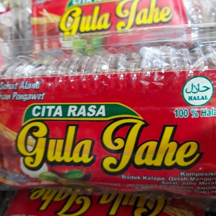 

Gula Aren Jahe Seduh Instan Blok isi 10 blok