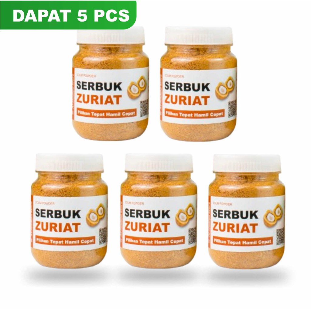 

(dapat 5) Serbuk zuriat 125 Gram Al Madinah