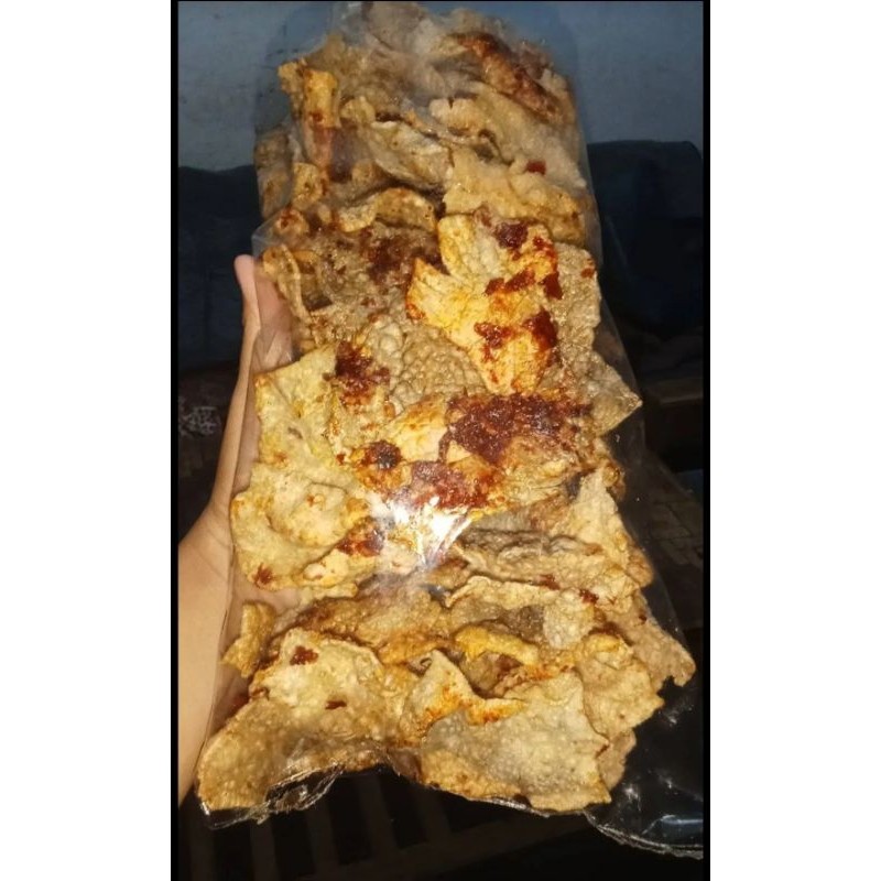 

Krrupuk Lamuk Bumbu Pedas Manis Gurih Cesbul HuhHahh 200g