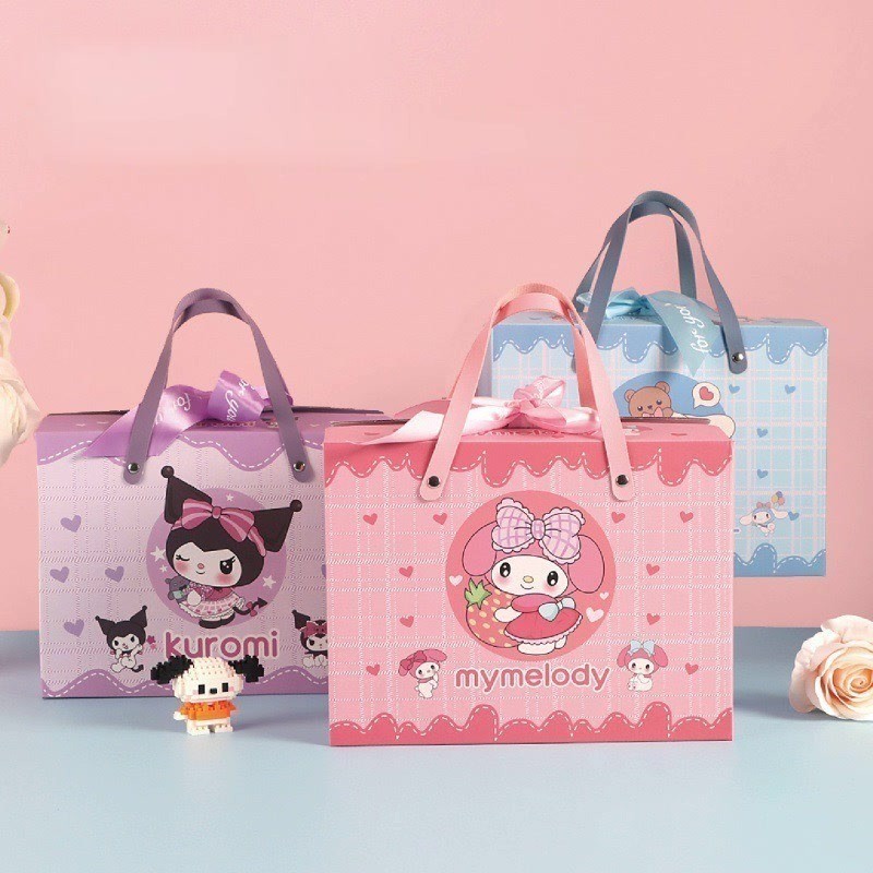 

SANRIO GOODIE BAG ULANG TAHUN ANAK TAS SNACK GIFT HAMPERS BIRTHDAY ANAK MOTIF SANRIO CINNAMOROL KUROMI MY MELODY