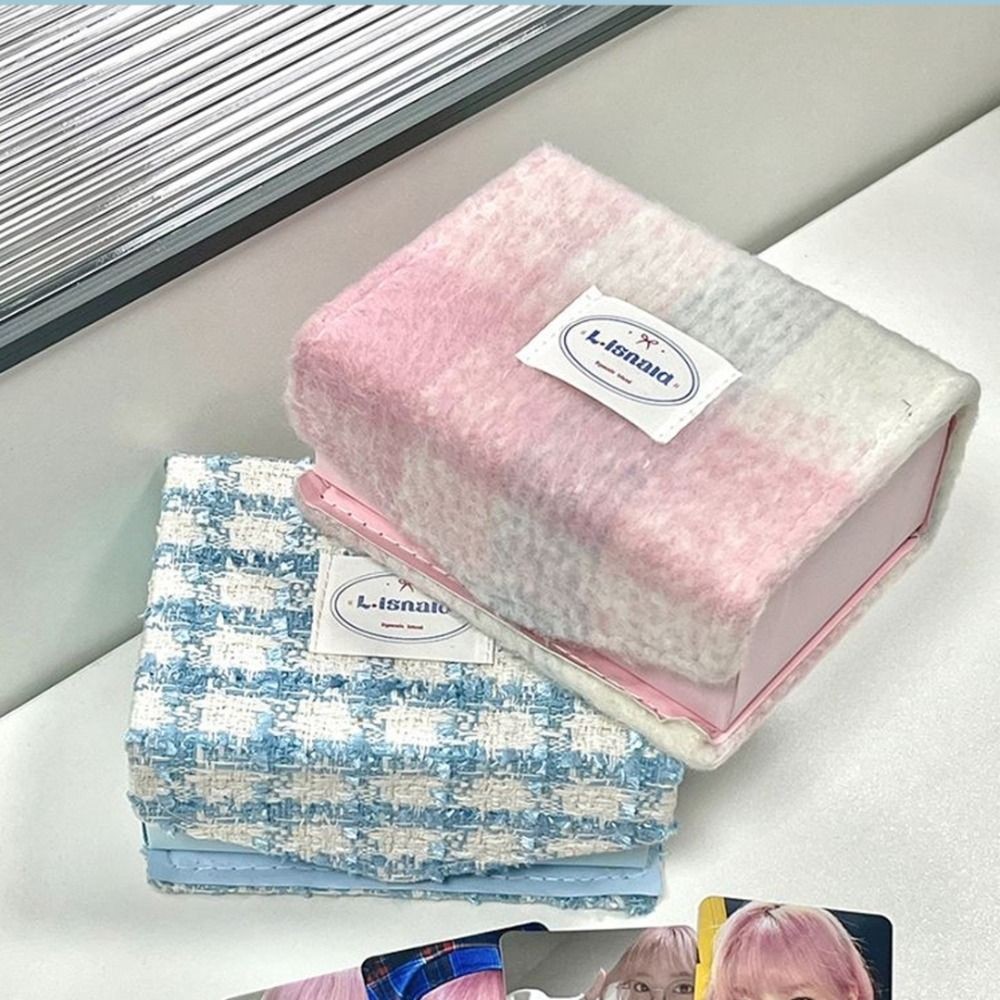

Trendy Kpop Storage Box Display Card Case Photo Card Organizer Jewelry Container ID Card Organizer Gift Collection Box