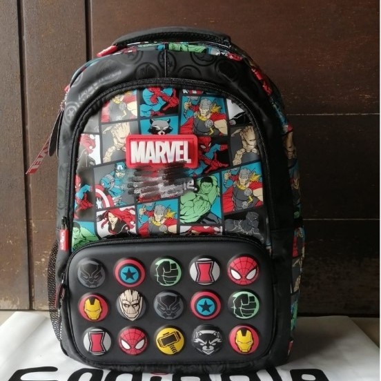✨BISA COD✨ -tas smiggle anak + Tas Sekolah Anak Laki Laki SD Kualitas Premium - marvel