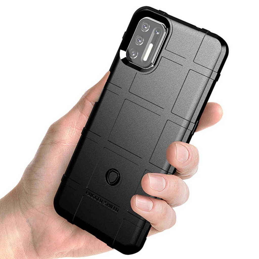 Phone casing Motorola Moto G9 Plus g9 + Armor Shield Case Soft Silicone Back Cover untuk motorola g9