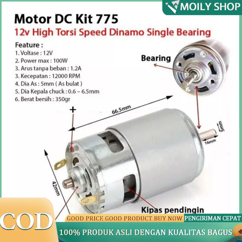 RS550 Motor Dinamo DC 21V 9 Gigi 12 Gigi Motor RS-550/RS550 Motor Dinamo DC Rs550 DC 21V Motor High 