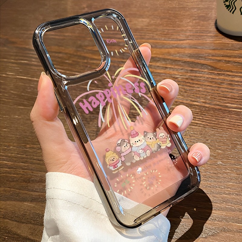 Eaestetic Cewek Case OPPO A60 A5 2020 A16 A31 A8 A52 A72 A98 5G Anti-Selip Kasing hp  OPPO A9 2020 A