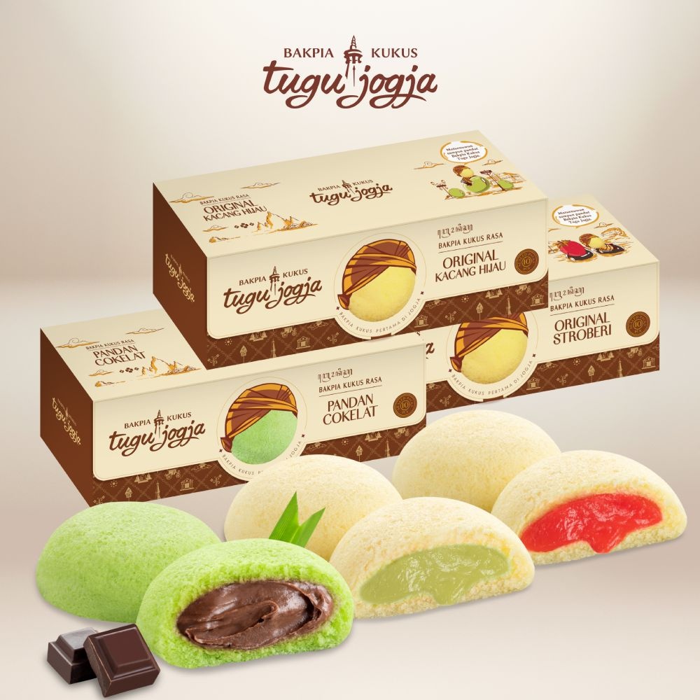 

Triple Pack D (Travel Pack - Original Kacang Hijau + Original Stroberi + Pandan Cokelat)