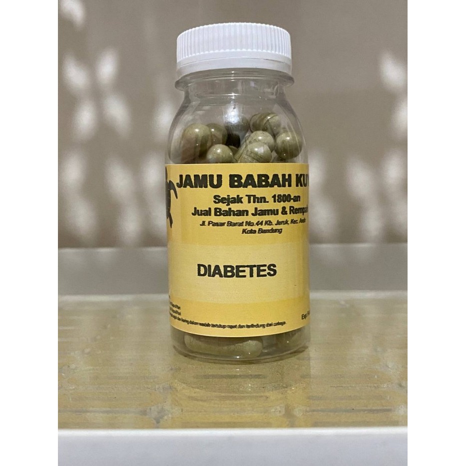 

Jamu Babah Kuya - Diabetes (50 Kapsul) Herbal