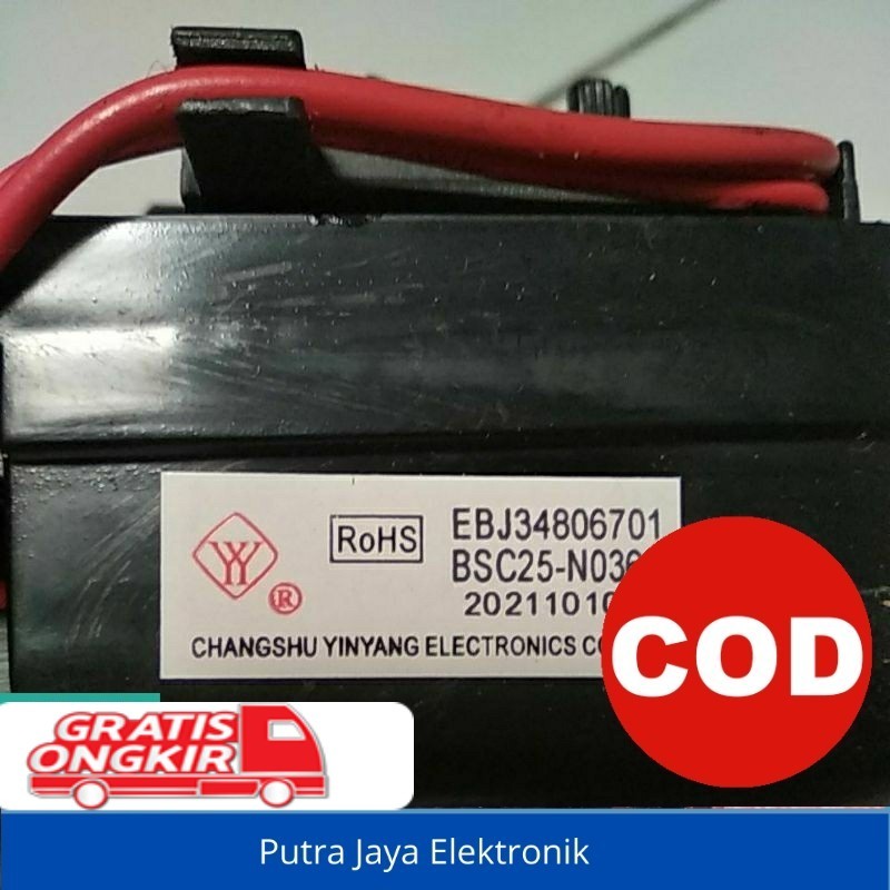 Flyback TV LG BSC25 N0363 FBT TV LG 21 inch