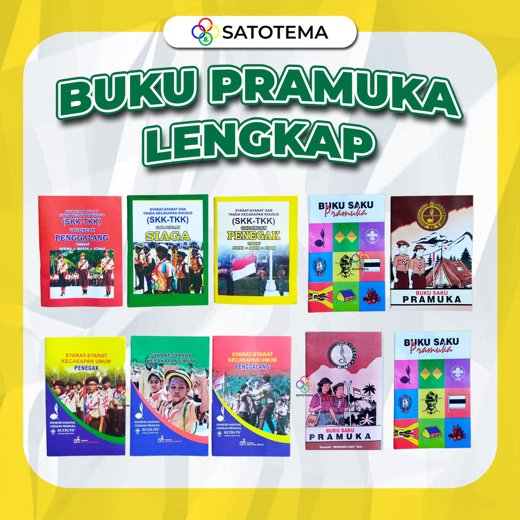 Buku Pramuka / Buku Syarat Pramuka / Buku Sku Pramuka / Buku Skk Pramuka / Buku Saku