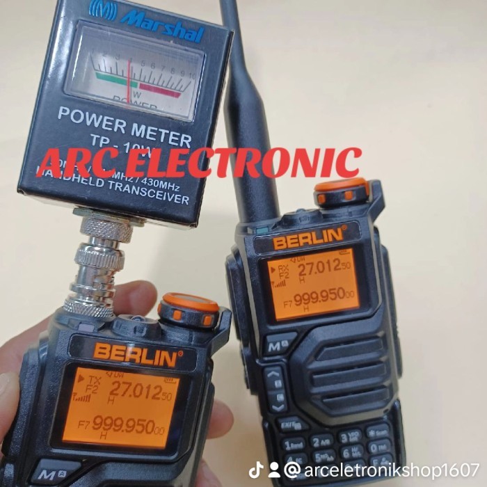 ORI  HT Berlin BL-558 Walkie Talkie Original UNLOCK SEMUA FREQUENCY